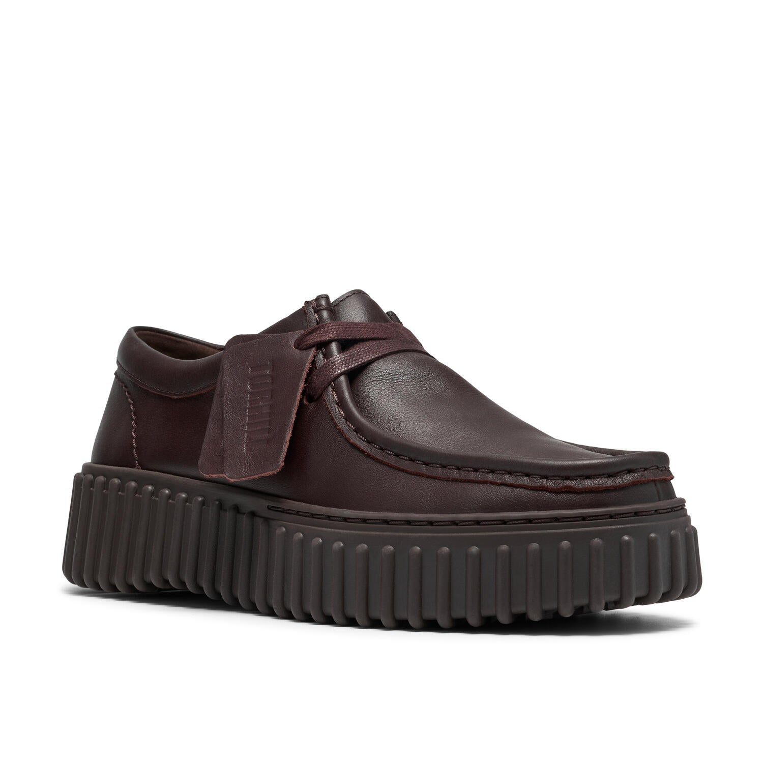 Torhill Bee D sko - Dark Brown Lea